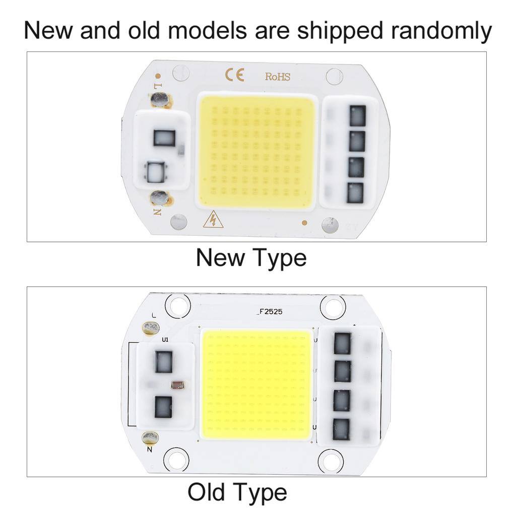 100W 220V Cold White High Power LED Chip High Voltage COB Light Source for Indoor Outdoor Use