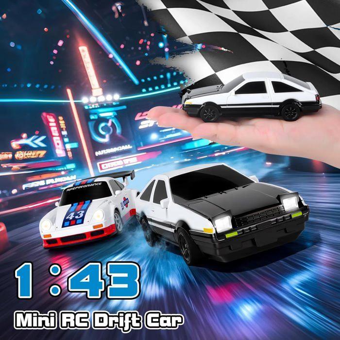Voiture Télécommandée - UNDERSCORE - Drift Pro 1:43 - Gyroscope - LED - 15 km/h