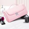 Travel Hair Dryer And Curling Iron Organizer Pu Storage Bag For Bathroom And Vacation Use
