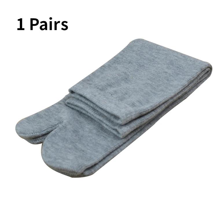 

3 пары/лот Носки таби в японском стиле, хлопковые, мужские, женские, из бамбукового волокна, дезодорирующие, дышащие, с раздельным большим пальцем, для кимоно, шлепанцы, с двумя пальцами 35-43