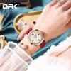 OPK Brand Waterproof Three-Pin Real Nail Scale Ladies Quartz Watch 8611