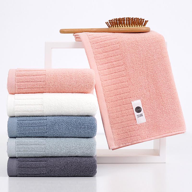 Soft Cotton Face Towel Set - Absorbent & Lint-Free