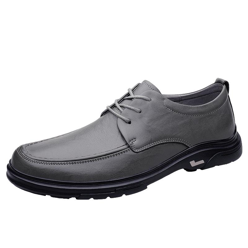 Spring Autumn Men's Leather Shoes Retro Style  Casual  Luxury Brand Italian Shoes Designer 2024 New Fashion