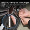 Tire Pressure Pen No Battery Needed Good Air Tightness 4-sided Scale 360 Degrees Rotation Tire Pressure Tester Workshop Supply