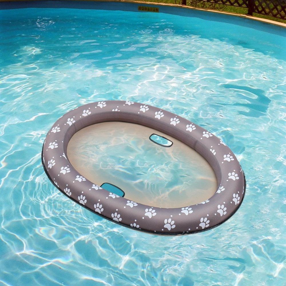 Galleggiante per Cani in PVC Pieghevole Galleggiante per Animali Domestici da Viaggio Zattera Gonfiabile per Animali Domestici Lettino Solare