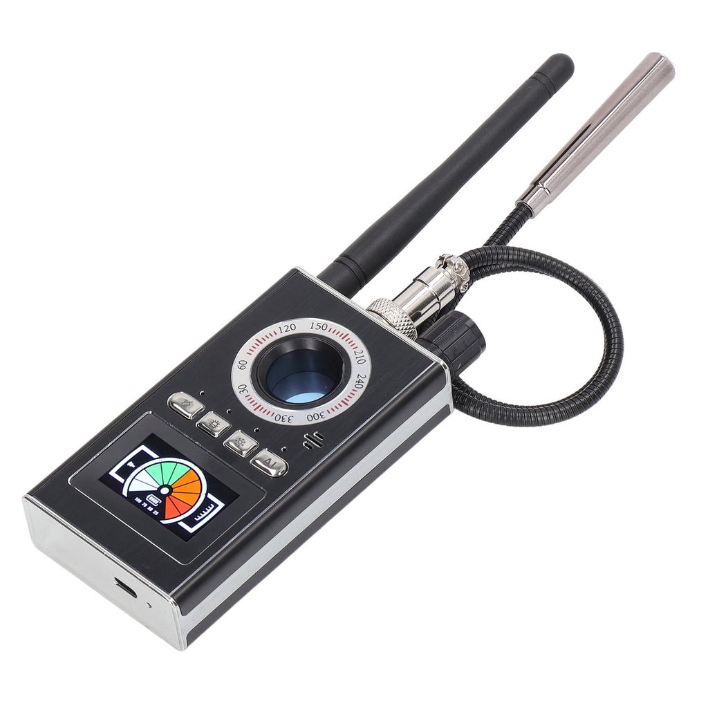 Signal Tracking Monitor LED Display GPS Scanning Detector Portable Camera Finder with Battery