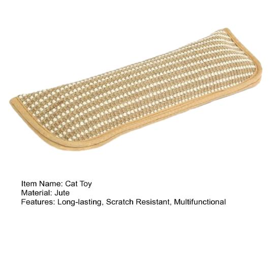 Yousheng Catnip Stuffer Chew Toy Indoor Cats Safe Jute Scratching And Kicker Toy Teeth Cleaning Catnip Pillow Boosting Playtime And Mood for Kittens