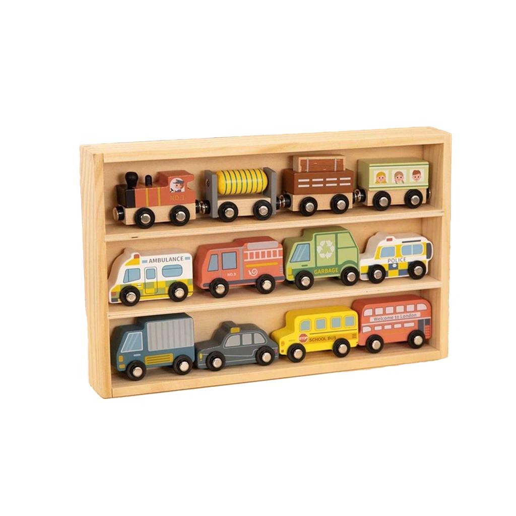 Tooky Toys Childrens/Kids Wooden Toy Set