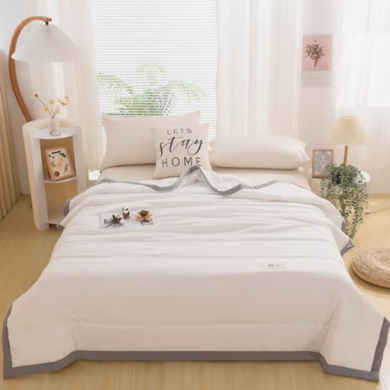 Shenfuni Lightweight Washed Polyester Summer Quilt