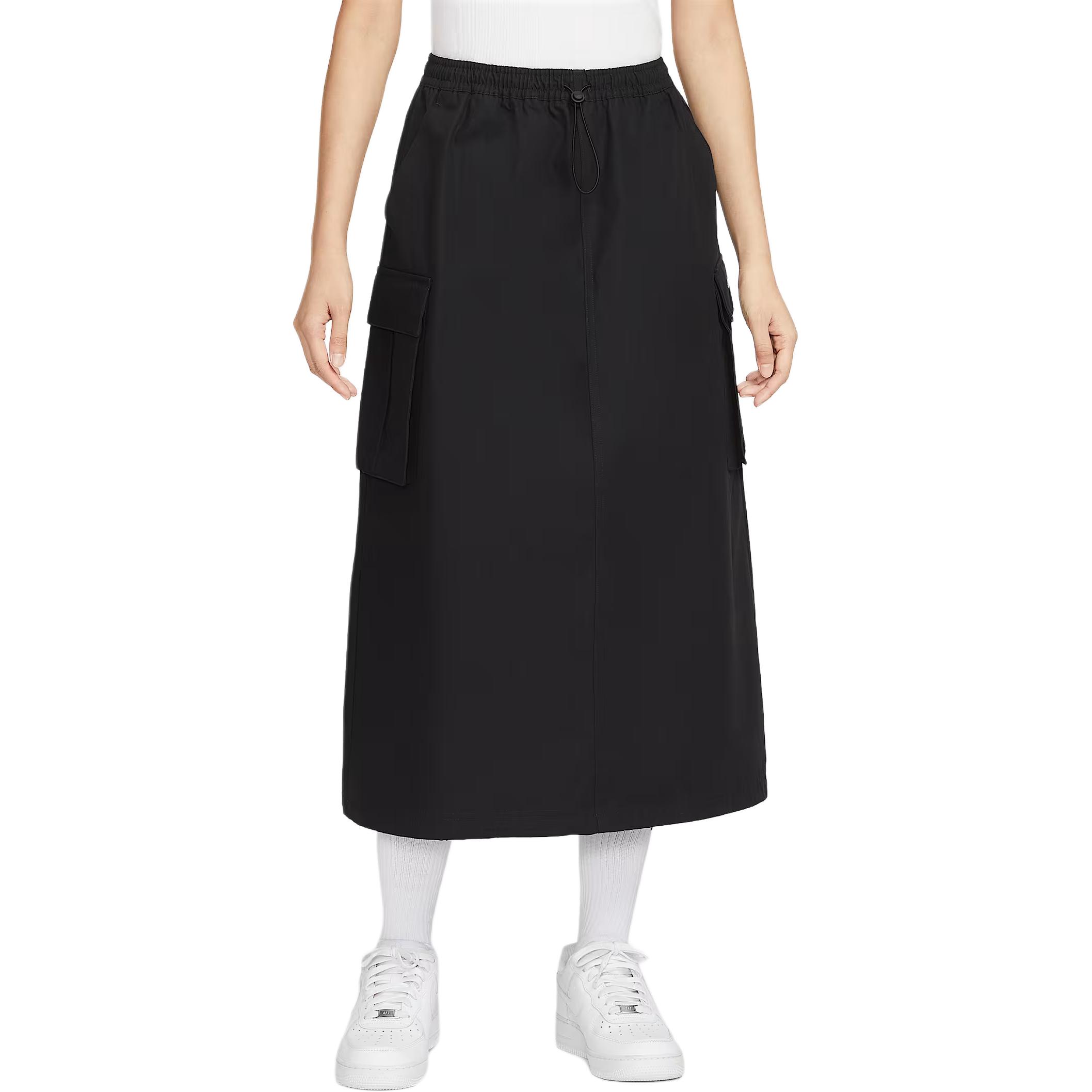 

New Nike Sportswear Casual Long Skirt Women s HV2497-010 M