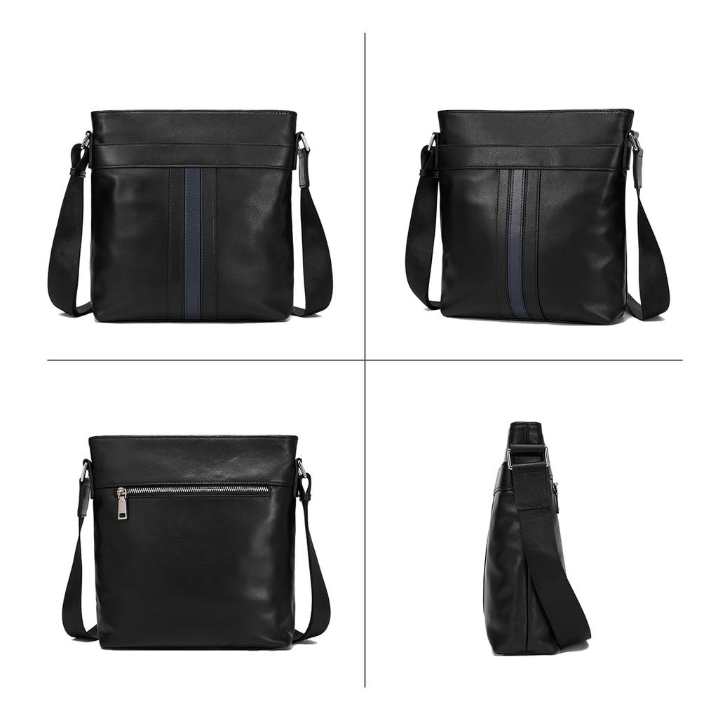 URBANWAYS přes rameno Original Crossbody Vertical Messenger na rameno Pojme palcové dojíždění do přírody Taška, Pánská, Kůže, Taška, Taška, Taška,
