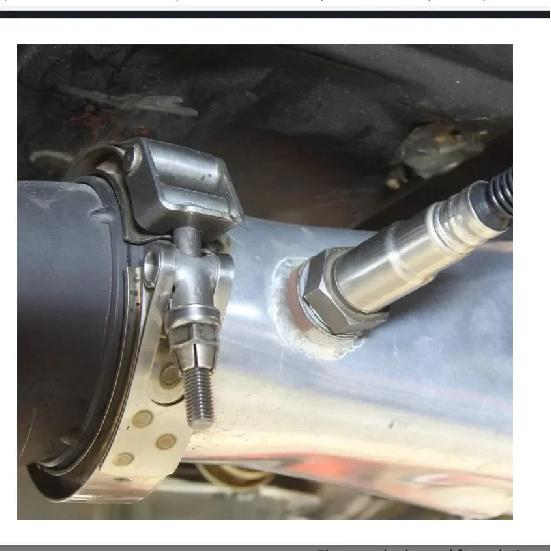 O2 Sensor Bung Stainless Steel Oxygen Mounting Bungs and Plugs Adapter M18 X 1.5 Thread Notched Style Exhaust Weld In Bung with