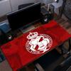 Wisla Krakow logo Mouse Pad, Large Gaming Desk Mat, Non-slip XXL Mousepad for Laptop & Tablet, Mini PC Playmat with Stitched Edges