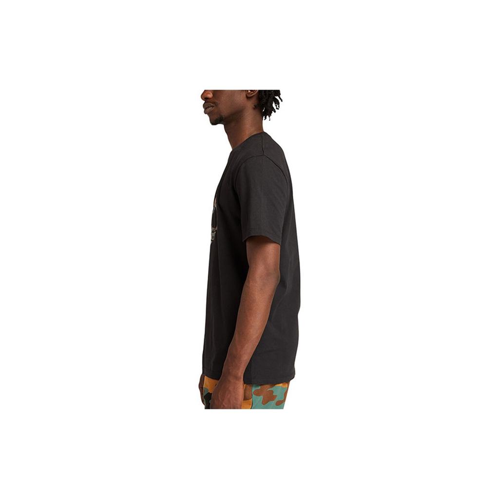 Timberland Outdoor Casual Camouflage Tree Comfort Printed Short Sleeve T-Shirt Men Tops Black A441R-001