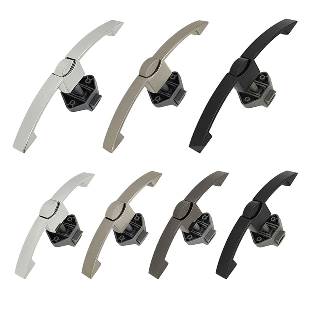 Auto Handle Push Button Drawer Latchs Cabinet Door Catch Keyless Cupboard Locks for Yacht Motorhome Camper Caravans Home