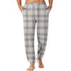 Men's Drawstring Pocket Cuffed Casual Pants Home Sleep Pants
