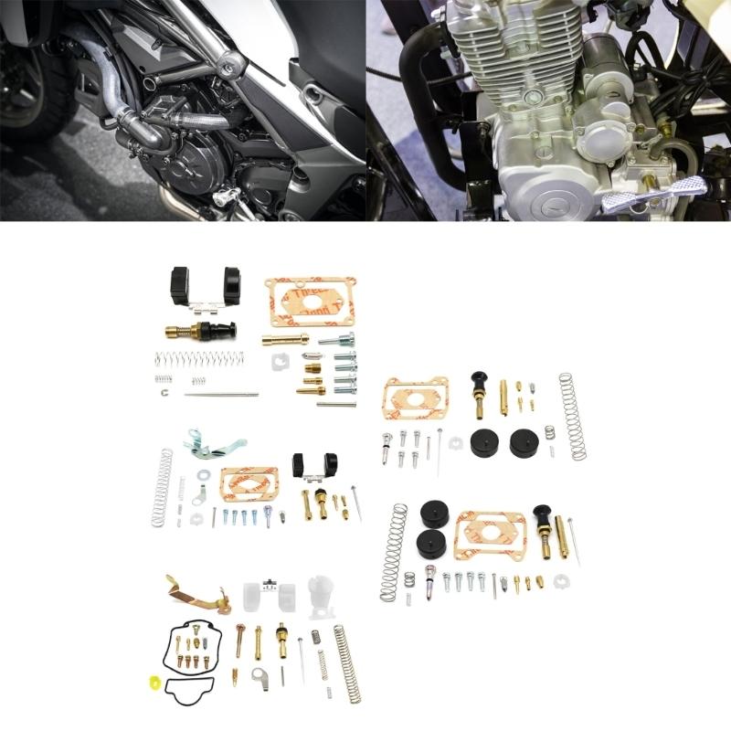 For Mikuni TM24 28 30 32 34mm Carb Carburetor Repair Rebuild Motocross Carburetor Repair Kits Dropship