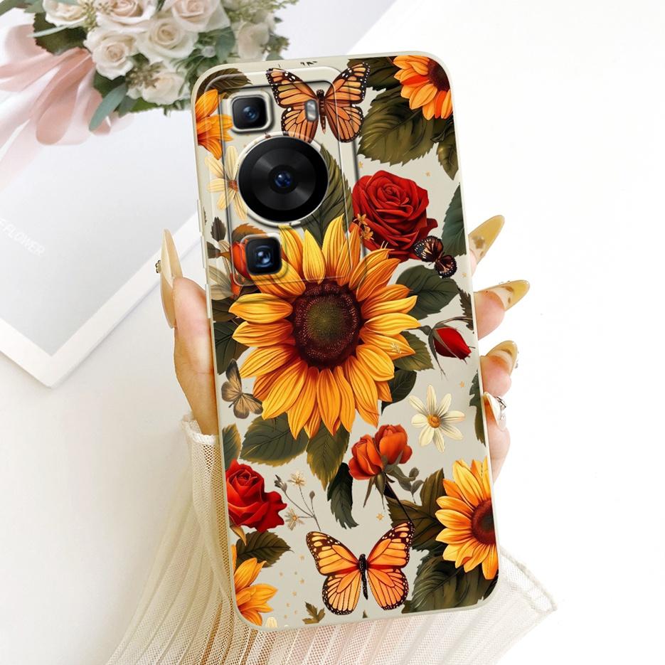 For Huawei P60 Pro Case MNA-AL00 MNA-LX9 Cute Rabbit Cartoon Cover Soft TPU Phone Case For Huawei P60 Art P 60 Pro Fundas Bumper