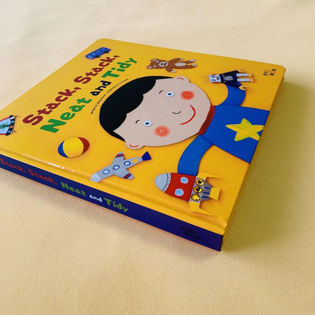Stack Stack Neat and Tidy Daily Storage Sticker Book Good Behavior Habits