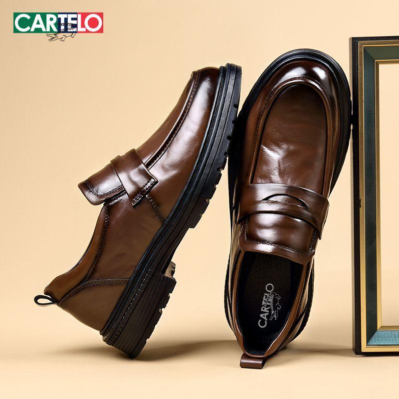 Новая мужская обувь из натуральной кожи — фото 6