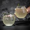 Tazza da Caffè Trasparente Bicchieri da Cocktail Grana Verticale Vetro Phnom Penh Bicchiere d'Acqua Bicchiere per Succhi Tazze da Caffè