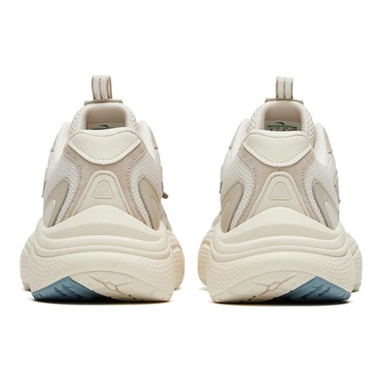 New Anta Life Collection Cushioning Anti Slip And Wear Resistant Low Top Sports Casual Shoes White 912318890-1