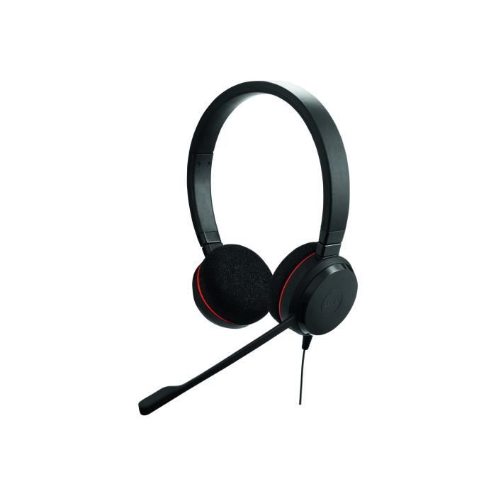 Casque - Jabra - Evolve 20SE UC Stereo - Filaire - Antibruit - Busylight