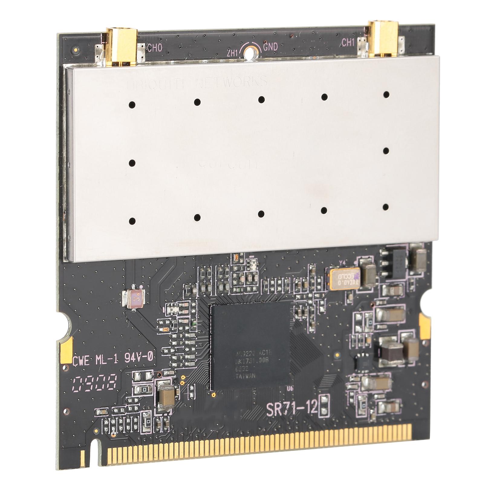 

Wireless Network Card SR71-12 AR9220 Mini PCI 2.4G 500MW Radio Module Electronic Adapter