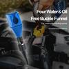 Telescopic Car Refueling Funnel Universal Engine Oil Gasoline Filter Transfer Funnels Tool Foldable Portable Funnels