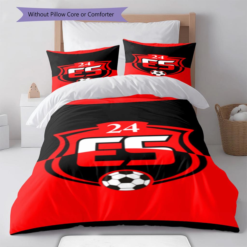 24 Erzincanspor Pattern Bedding Set Quilt Cover Pillowcase Home Decor Gift (1 * duvet cover + 2 * pillowcase, without core)