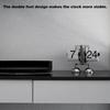 Automatic Page Turning Clock Stainless Steel Double Foot Small Scales Flip Desk Clock Vintage