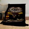 1pc Hogwarts Harry Potter Owl Outdoor Flannel Throw Blanket All Season Soft Warmth,Home Decor 1031174