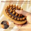 Body Anti Cellulite Cushion Meridian Brush Multi-Functional Wooden Spa Air Cushion Massage Hair Comb Scalp Body Massage Brush