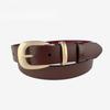 Retro High-end Vocal Leather Women's Belt Cowhide with Casual Pants Jeans Decorative Women's Belt