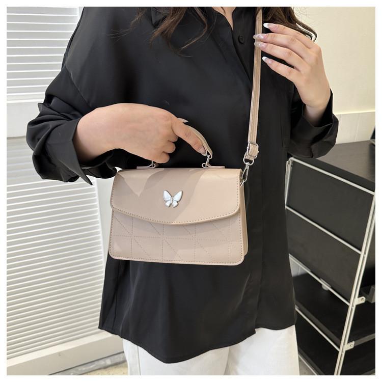 Fashionable Retro Small Square Bag Stylish And Beautiful Handbag 2023 Summer New Trendy Shoulder Bag For Women
