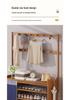 Multi-layer Dustproof Bamboo Shoe Rack for Entryway