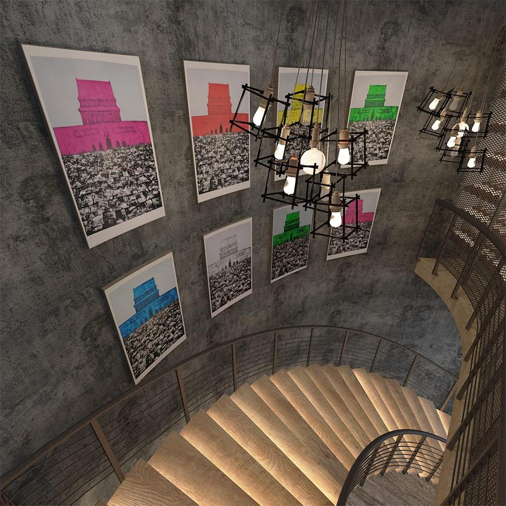 TOTIO Wallpaper Concrete Cutting Sheet Gray Remake Sheet Concrete Style Wallpaper Sticker Removable Stylish Thick 60CM X 9M Self Adhesive Waterproof