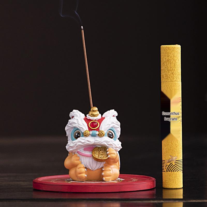 Creative Lion Incense Holder - Personalized High-End Business Gift & Event Souvenir