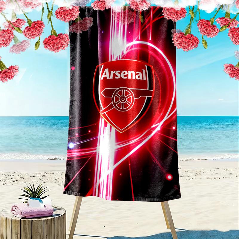 Asciugamano da Spiaggia del Club di Calcio Perfetto per Viaggi, Attività all'Aperto, Nuoto, Campeggio, Escursionismo