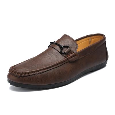 Herren Slipper 2024 Neue Lederschuhe Herren Freizeitschuhe Mokassins Atmungsaktive Sneaker Herren Fahrschuhe Komfortable Ballerinas
