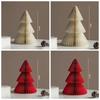 20/25/30cm Little Christmas Tree Ornament Paper Honeycomb Ball Folding Christmas Tree 3d Home Decoration Desktop Ornament