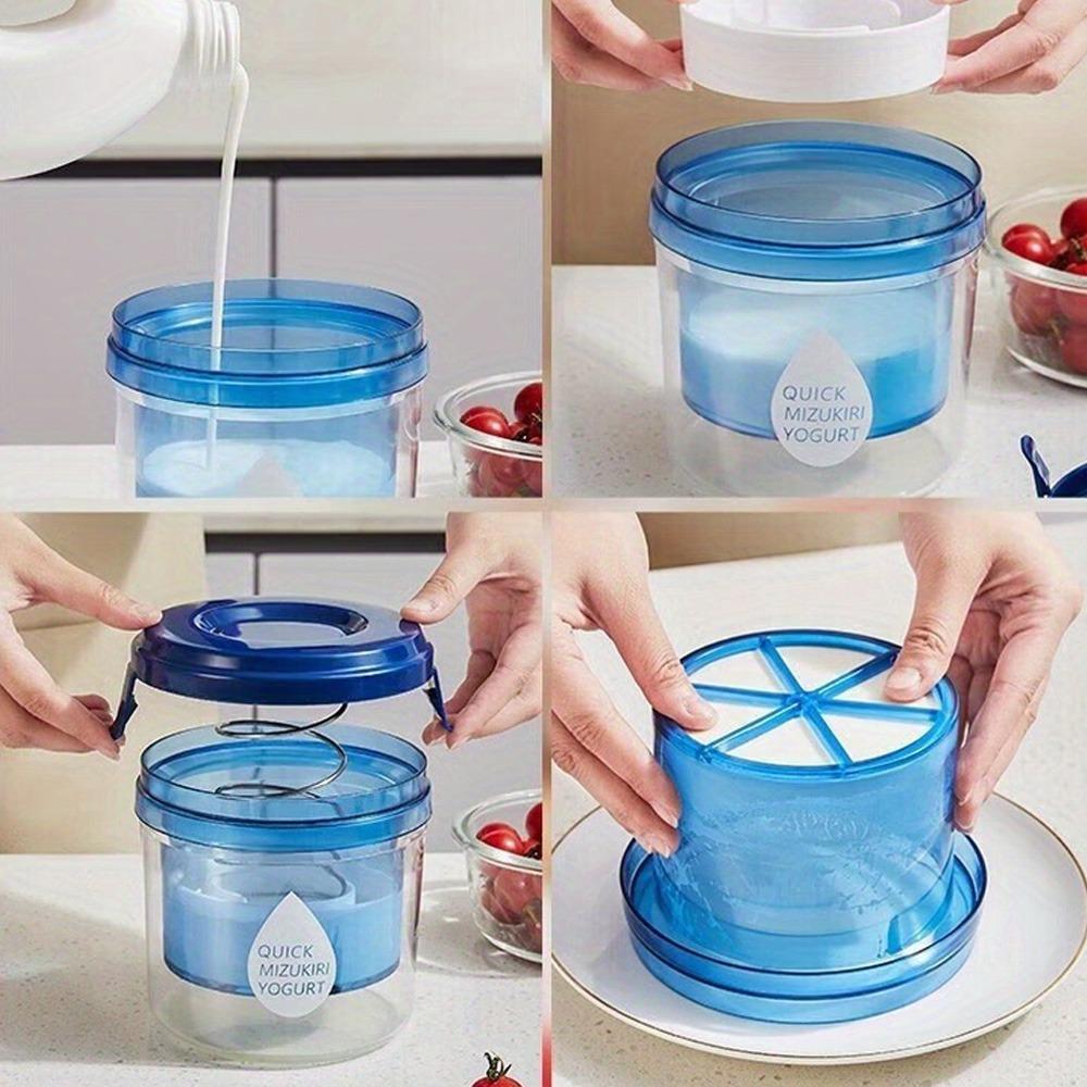 Large Capacity Yogurt Filter Portable Manual Homemade Reusable Old Yogurt Machine Whey Cheese Moisture Filter Kitchen Food Tools