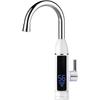 3000W Instant Electric Water Faucet Rotating Bathroom and Kitchen Heating Faucet 3 Seconds Instant Hot Water with LED Digital Display