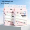 Extra Large Wall-Mounted Disposable Facial Wipes - Thick, Soft Cotton for Cleansing