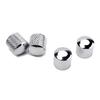 4Pcs Guitar Knobs Tops Hat Knobs Guitar Speed Control Knobs Metal Volume Tone Control Knobs Fits 6mm/0.24" Rotary Shaft