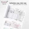 TonLiL 72K Carbonless Duplicate Sales Receipt Books