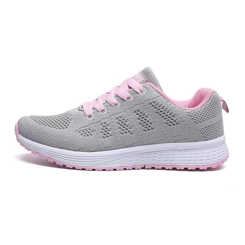 TopSelction Running Shoes For Women Lightweight Size 35-44 Athletic Shoes Jogging Walking Zapatos Deportivos Outdoor Breathable