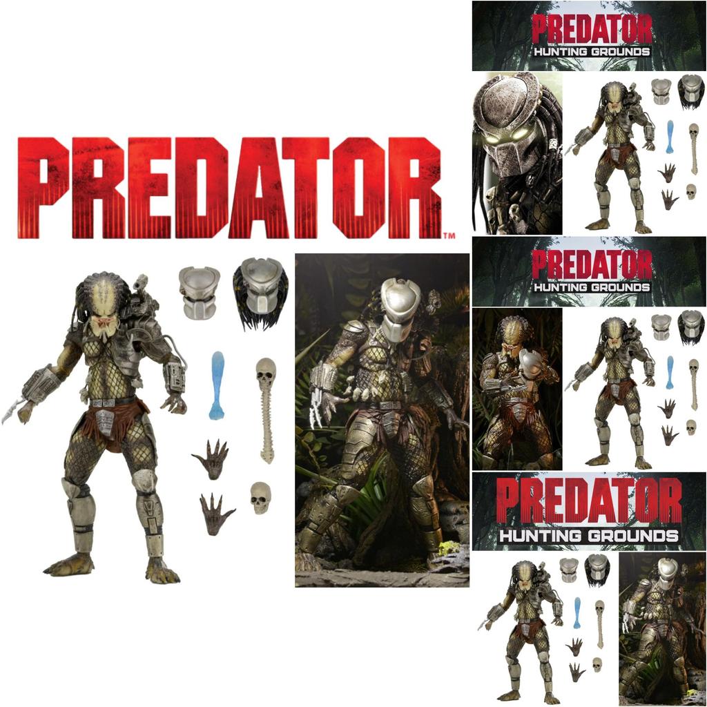 Neca P12.0 7 Deluxe 7-inch Articulated Action Figure Of Neca Predator P1 Jungle Hunter 2.0