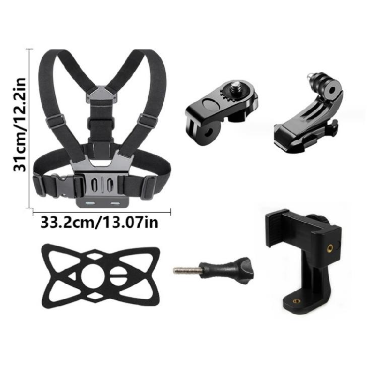 Durability Camera Accessories Set Chest Mount Harness For Camera Chest Mount Offering Flexibility In Shoot Angle