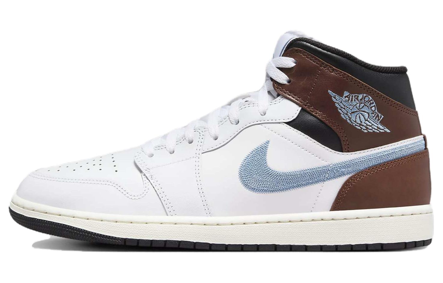 Jordan 1 Mid SE Brown Blue Grey FQ7831-142 42.5